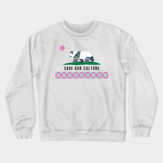 Save Our Culture Crewneck Sweatshirt by VANH